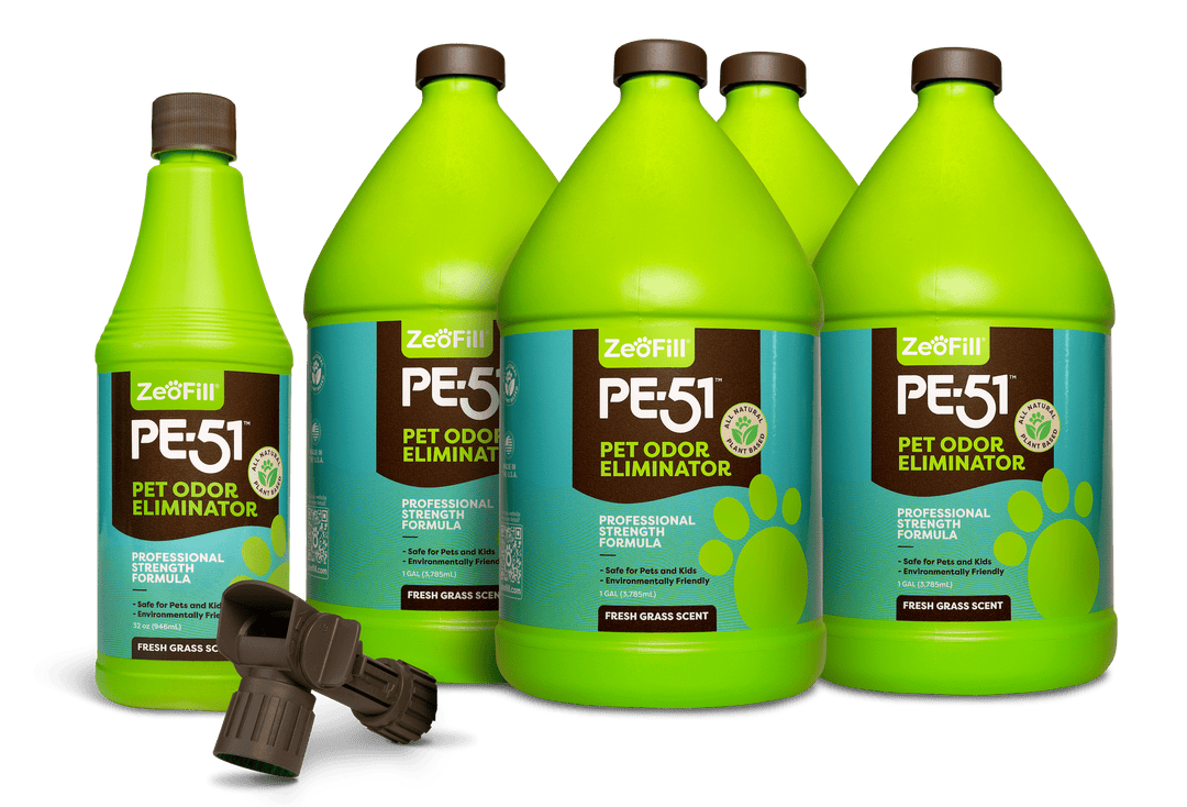 PE-51 URINE ODOR ENZYME - GALLON CASE – ZeoFill® Products PE-51 URINE ODOR ENZYME - GALLON CASE – ZeoFill® Products