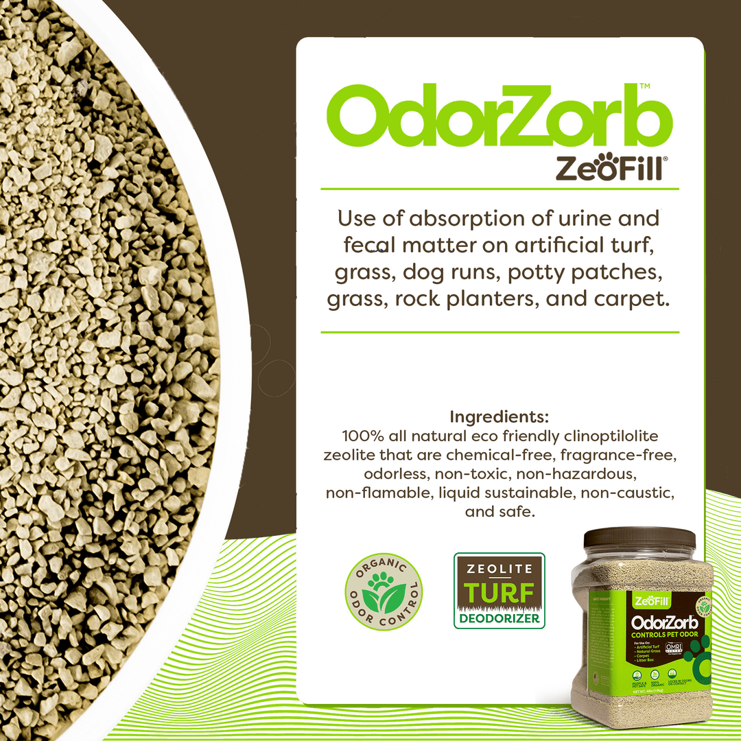 OdorZorb Pet Odor Deodorizer – 4LB Jar