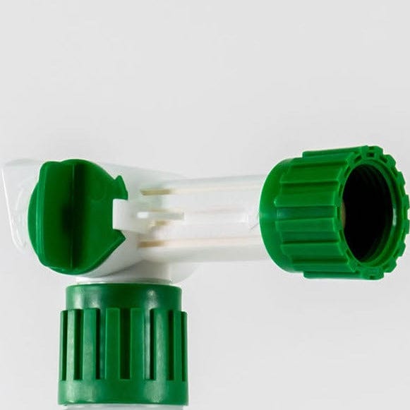 Image Zeofill's spray nozzle, for water hose attachment. 